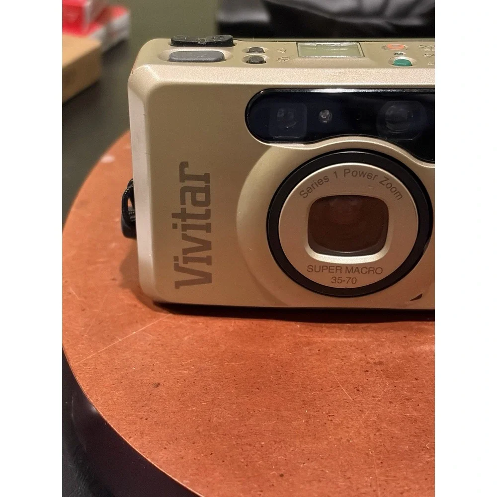 Vivitar 520MZ 35mm Auto Focus Point & Shoot Camera New Battery